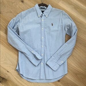 Ralph Lauren Polo Light Blue Oxford Women’s Button Down Shirt